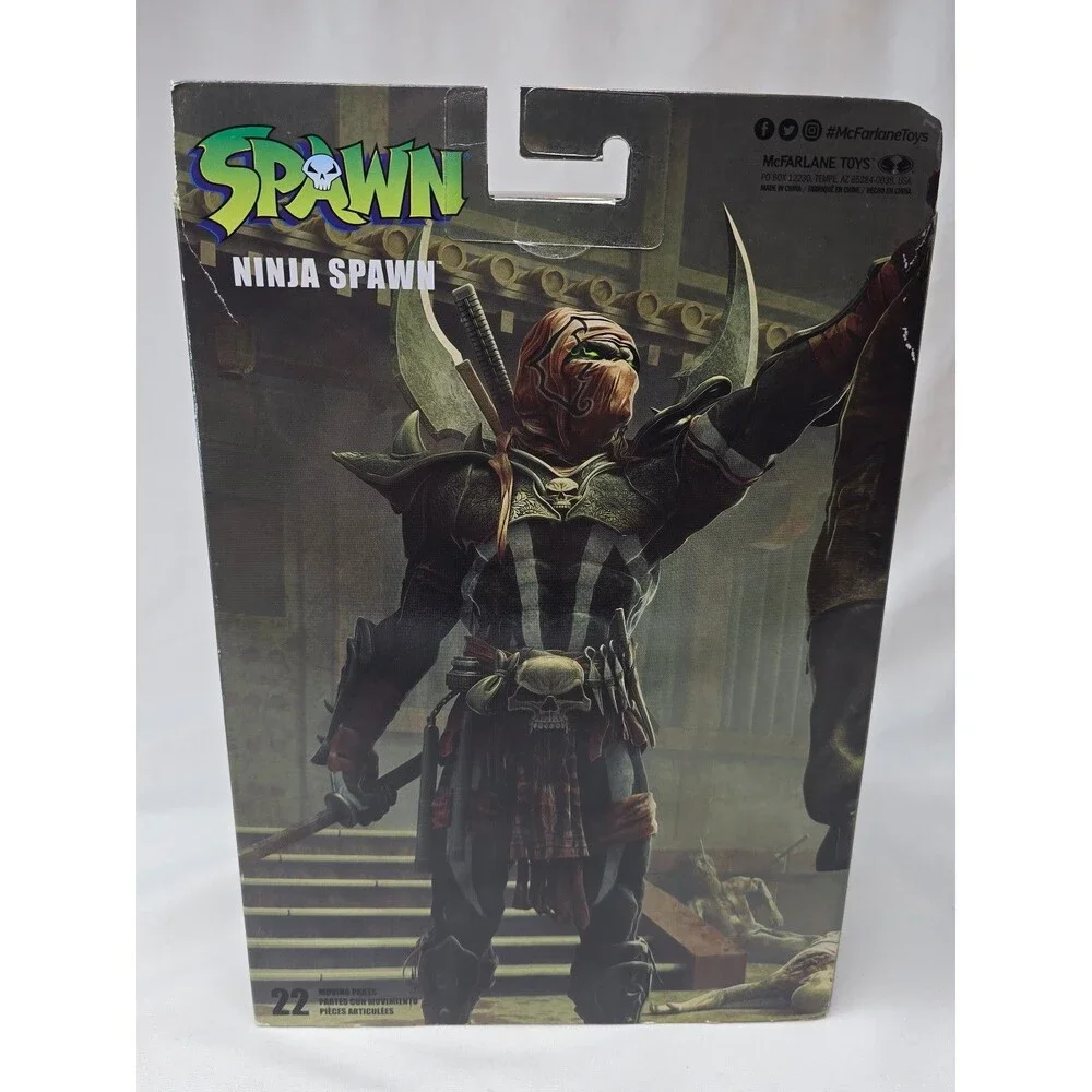 Ninja Spawn Todd McFarlane  Gold Label Variant Figure